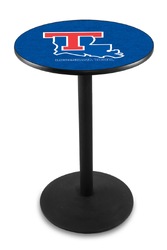 Louisiana Tech L214 Black Wrinkle Logo Table