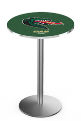 Alabama Birmingham L214 Stainless Steel Logo Table
