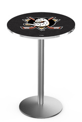 Anaheim Ducks L214 Stainless Steel Logo Table