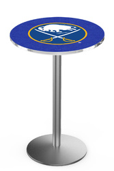 Buffalo Sabres L214 Stainless Steel Logo Table