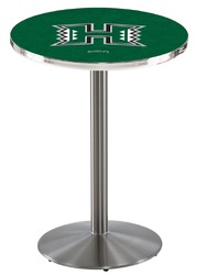 Hawaii L214 Stainless Steel Logo Table