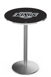 Los Angeles Kings L214 Stainless Steel Logo Table
