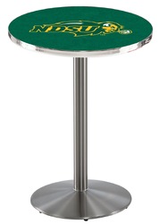 North Dakota State L214 Stainless Steel Logo Table