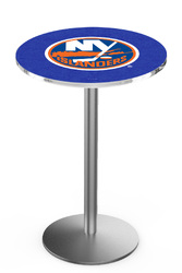 New York Islanders L214 Stainless Steel Logo Table