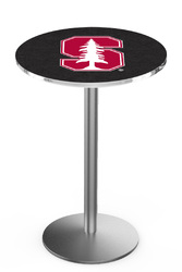 Stanford L214 Stainless Steel Logo Table