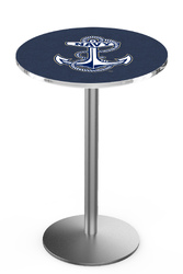 US Naval Academy L214 Stainless Steel Logo Table