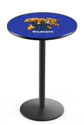 Kentucky L214 Black Wrinkle Logo Table