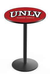 UNLV L214 Black Wrinkle Logo Table