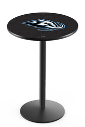 Utah Mammoth L214 Black Wrinkle Logo Table