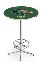 Alabama Birmingham L216 Chrome Logo Table
