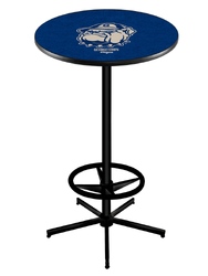 Georgetown L216 Black Wrinkle Logo Table