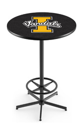 Idaho L216 Black Wrinkle Logo Table