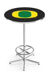 Oregon L216 Chrome Logo Table