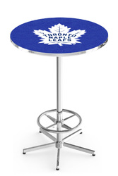 Toronto Maple Leafs L216 Chrome Logo Table