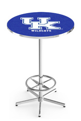 Kentucky L216 Chrome Logo Table