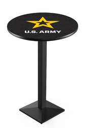 Army L217 Black Winkle Logo Table
