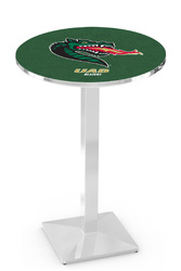 Alabama Birmingham L217 Chrome Logo Table