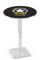 Army L217 Chrome Logo Table