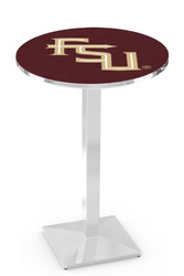Florida State L217 Chrome Logo Table