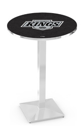 Los Angeles Kings L217 Chrome Logo Table