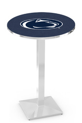 Penn State L217 Chrome Logo Table