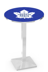 Toronto Maple Leafs L217 Chrome Logo Table