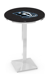 Utah Mammoth L217 Chrome Logo Table