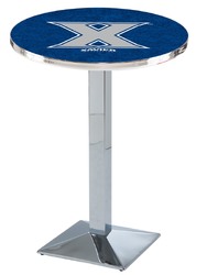 Xavier L217 Chrome Logo Table