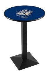 Georgetown L217 Black Wrinkle Logo Table