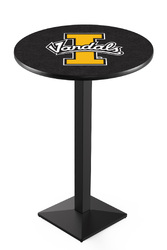 Idaho L217 Black Wrinkle Logo Table
