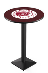Indian Motorcycle L217 Black Wrinkle Logo Table