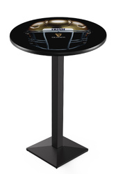 Notre Dame L217 Black Wrinkle Logo Table