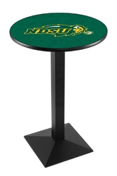 North Dakota State L217 Black Wrinkle Logo Table