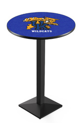 Kentucky L217 Black Wrinkle Logo Table