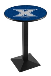 Xavier L217 Black Wrinkle Logo Table