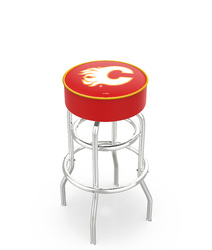 Calgary Flames L7C1 Bar Stool