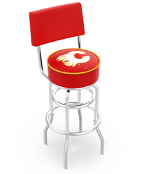 Calgary Flames L7C4 Bar Stool