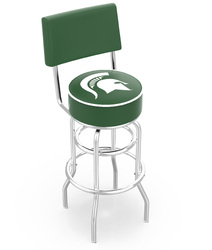 Michigan State L7C4 Bar Stool