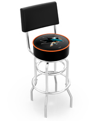 San Jose Sharks L7C4 Bar Stool