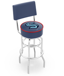 Seattle Kraken L7C4 Bar Stool