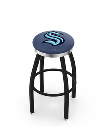Seattle Kraken L8B2C Bar Stool
