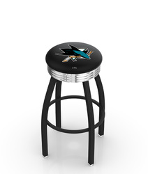 San Jose Sharks L8B3C Bar Stool
