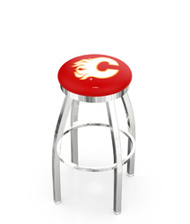 Calgary Flames L8C2C Bar Stool