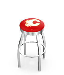 Calgary Flames L8C3C Bar Stool
