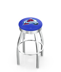 Colorado Avalanche L8C3C Bar Stool