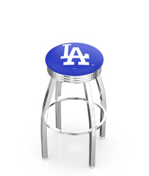 Los Angeles Dodgers L8C3C Bar Stool