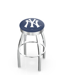 New York Yankees L8C3C Bar Stool