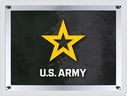 Army Acrylic LED Backlit Sign