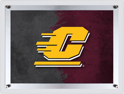 Central Michigan Acrylic LED Backlit Sign