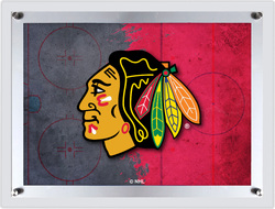 Chicago Blackhawks Acrylic LED Backlit Sign